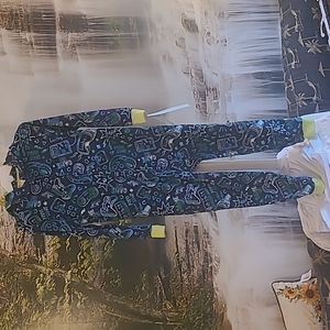 New with tags! Cat & Jack kids small fleece pajamas gaming onesie zip up sleeper